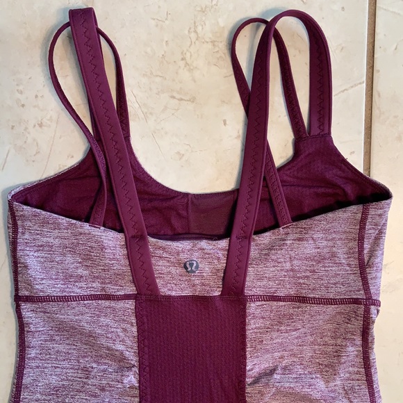 Lululemon Strappy Tank w/ built in Bra - Picture 2 of 5